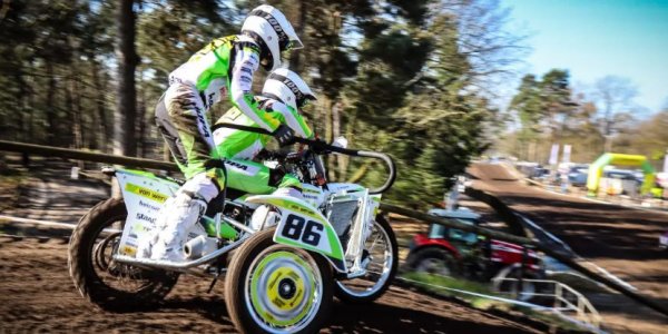 Foto: Van Werven en Buitenhuis worden zesde in Sint Isidorushoeve