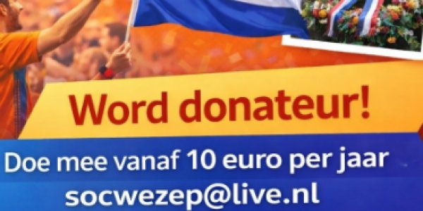 Foto: Oranje Comité Wezep zoekt nieuwe donateurs en sponsoren