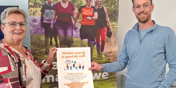 Foto: Welzijn op Recept van start in de gemeente Oldebroek