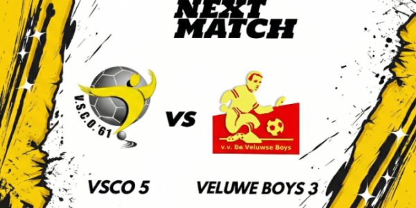Foto: VSCO’61 5 vervolgt strijd om het kampioenschap